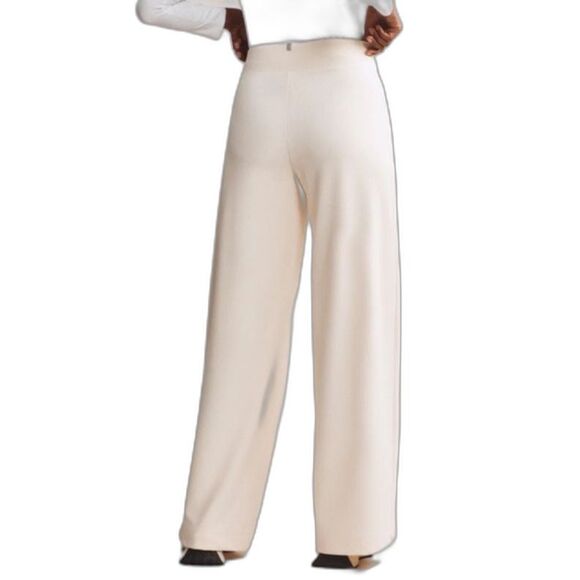 RHONE NWT Cream Ripple Knit Wide Leg Lounge Pants Size XXL (US 18-20) - Picture 2 of 15